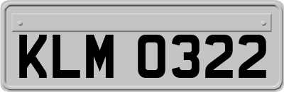 KLM0322