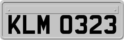 KLM0323