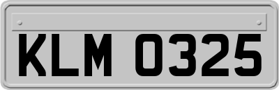 KLM0325