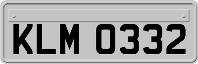 KLM0332