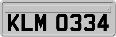 KLM0334