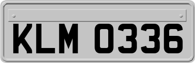 KLM0336