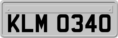KLM0340