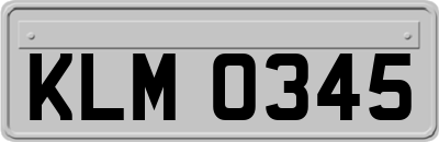 KLM0345