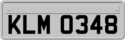 KLM0348