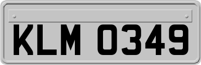 KLM0349