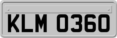 KLM0360