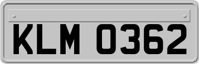 KLM0362