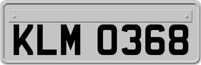 KLM0368