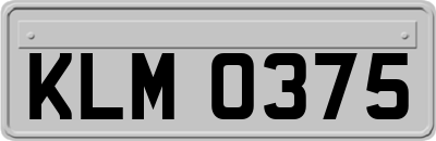 KLM0375
