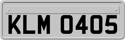 KLM0405