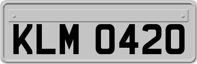 KLM0420
