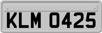 KLM0425