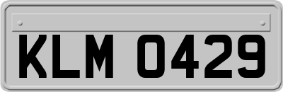 KLM0429