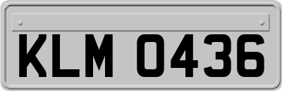 KLM0436