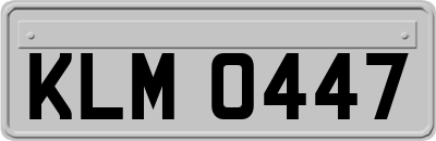 KLM0447