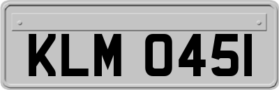 KLM0451