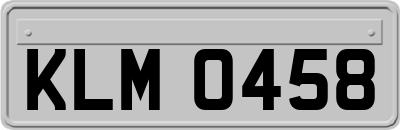 KLM0458