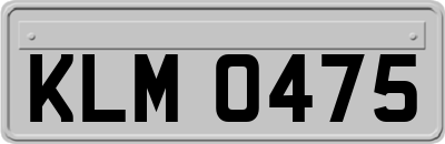 KLM0475