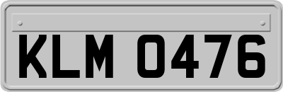 KLM0476