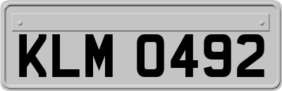 KLM0492