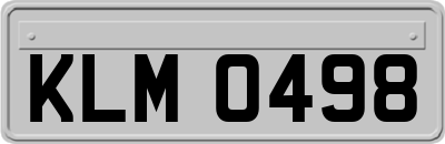 KLM0498