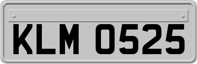 KLM0525