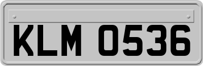 KLM0536
