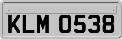 KLM0538