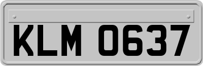 KLM0637