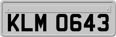 KLM0643