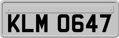 KLM0647