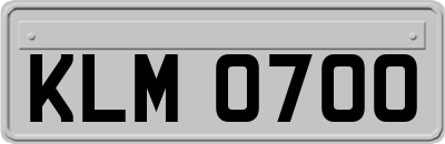 KLM0700