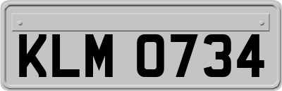 KLM0734