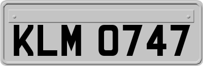 KLM0747