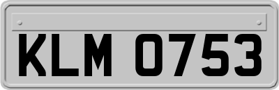 KLM0753