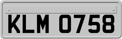 KLM0758