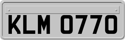 KLM0770