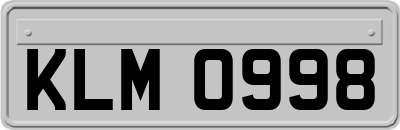 KLM0998