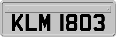 KLM1803