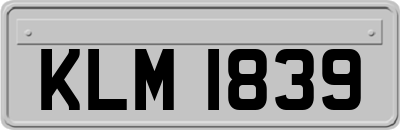 KLM1839