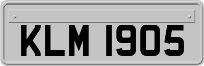 KLM1905