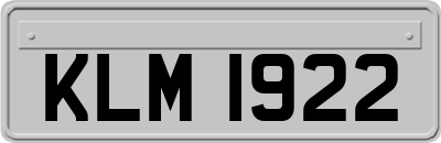 KLM1922