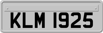 KLM1925