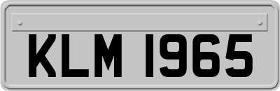 KLM1965