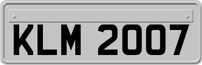 KLM2007