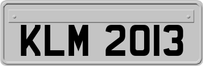 KLM2013