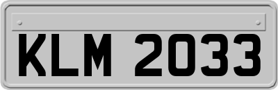 KLM2033