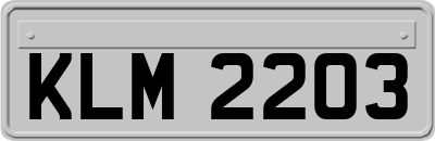 KLM2203