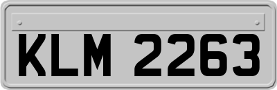 KLM2263